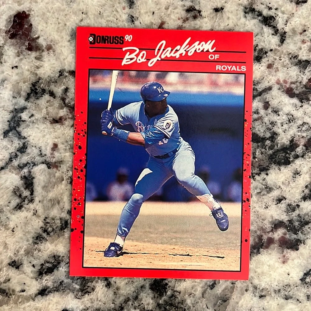 Donruss | Other | 99 Donruss 61 Bo Jackson Card With Errors Which Makes  This Card Ultra Rare | Poshmark